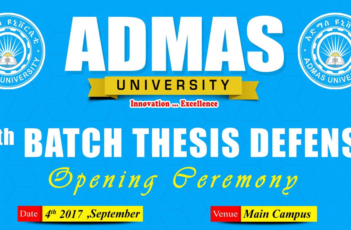 9th Batch Thesis Defence
